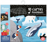 MA POCHETTE D'ARTISTE - 10 CARTES MAGIQUES - CARTES À GRATTER ET À MÉTALLISER