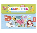 MA POCHETTE DE 100 GOMMETTES  - PARENTS ET BÉBÉS ANIMAUX