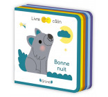 Livre câlin mini feutrine - Bonne nuit