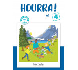 Hourra ! - Livre + Cahier (Niveau 4) (A1)