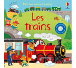 Les trains - Mon livre sonore à toucher - Dès 1 an