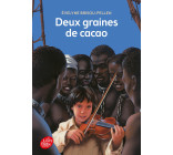 Deux graines de cacao