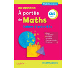 Le Nouvel A portée de maths CM1 - Cahier d'activités - Edition 2019