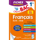 Objectif BAC Fiches détachables  Français 1re BAC 2022