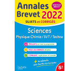 Annales Brevet 2022 Sciences