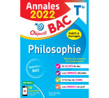 Annales Objectif BAC 2022 Philosophie