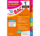 Objectif Bac 2023 - 1re Spécialités littéraires Toutes les matières