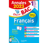 Annales Objectif BAC 2023 - Français 1res STMG - STI2D - ST2S - STL - STD2A - STHR