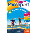 Passeport - Toutes les matières - De la 5e à la 4e - Cahier de vacances 2024