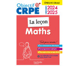 Objectif CRPE 2025 - Maths - La leçon -  épreuve orale d'admission