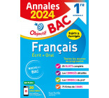 Annales Objectif BAC 2024 - Français 1res