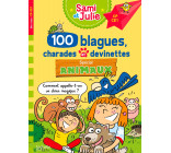 Sami et Julie - 100 blagues, charades et devinettes Spécial Animaux CP-CE1