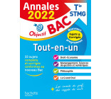 Annales BAC 2022 -  STMG Tout-en-un - Nouveaux programmes