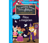 PREMIERES LECTURES SYLLABIQUES - FILOU, LE MAGICIEN, NIVEAU 4