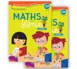 Les Maths avec Léonie CE2 2020 - Cahiers de l'élève 1 et 2 sous film