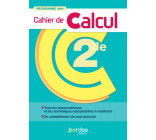 MATHEMATIQUES 2DE - CAHIER DE CALCUL ELEVE 2020