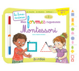 Les livres-ardoises - Mes formes rugueuses Montessori