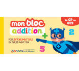 MON BLOC ADDITION - POUR DEVENIR IMBATABLE EN TABLES D-ADDITION