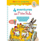 COCORICO JE SAIS LIRE ! 1RES LECTURES - 4 AVENTURES P-TITES POULES - NIVEAU 1 - TOME 2