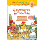 COCORICO JE SAIS LIRE ! 1RES LECTURES - 4 AVENTURES P-TITES POULES - NIVEAU 3