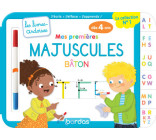 LES LIVRES-ARDOISES - MES PREMIERES MAJUSCULES BATON