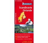 Carte Nationale Scandinavie, Finlande / Scandinavie, Finland