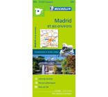 Carte Zoom Madrid et ses environs