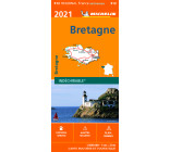 Carte Régionale Bretagne 2021