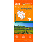 Carte Régionale Bourgogne 2021