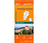 Carte Régionale Franche-Comté 2021