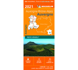 Carte Régionale Auvergne 2021