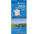 Carte Nationale Grands Itinéraires France 2021