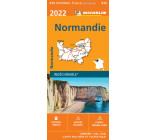 Carte Régionale Normandie 2022