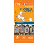 Carte Régionale Champagne-Ardenne 2022