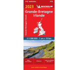 Carte Nationale Grande-Bretagne, Irlande 2023