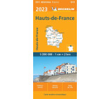 Carte Régionale Hauts-de-France 2023