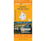 Carte Régionale Centre - Val de Loire 2023