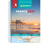 Atlas Routier France 2024 (Petit Format - Spiral)