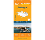 Carte Régionale Bretagne 2024