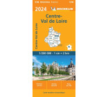 Carte Régionale Centre - Val de Loire 2024