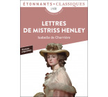 Lettres de Mistriss Henley