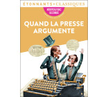 Quand la presse argumente