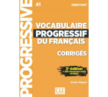 Vocabulaire progressif niveau débutant Corrigés 3ED