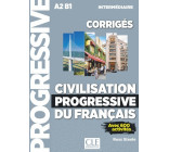 Civilisation progressive corrigés FLE niveau intermédiaire 2è édition