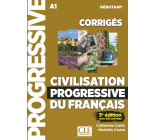 Civilisation progressive du français débutant corrigés A1 3ème édition avec 450 activités