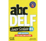 ABC Delf Junior scolaire niveau B1 + DVD + Livre Web NC