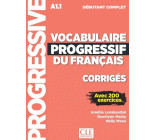 Corrigés vocabulaire progressif niveau débutant complet NC