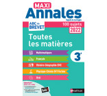 Maxi Annales Brevet 2022-Corrigé