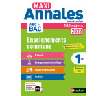 Tout en un Maxi Annales ABC du BAC 2022 -CC 1re-Corrige