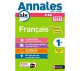 Annales Bac 2023 Français 1ère Corrigés